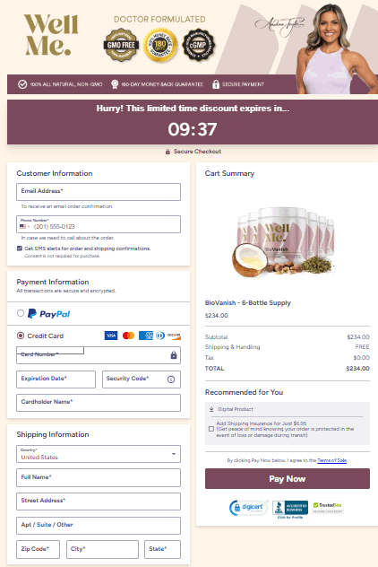 Biovanish-Secure-Checkout